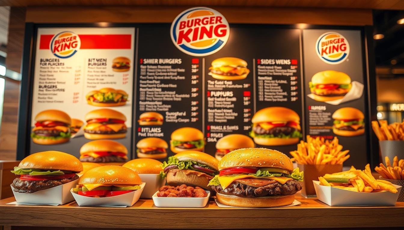 Burger King Menu