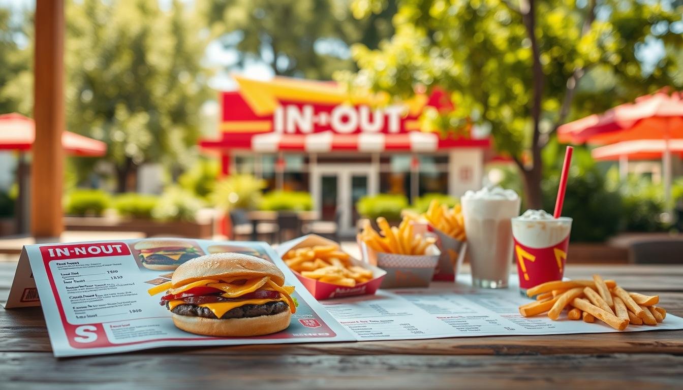 in n out menu calories