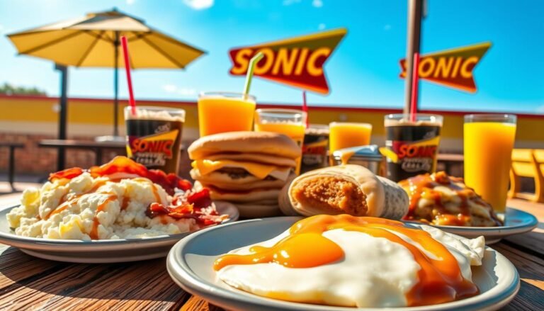 Sonic Breakfast Menu